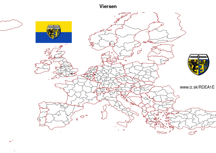 map of Viersen DEA1E
