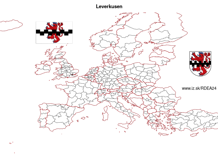 map of Leverkusen DEA24