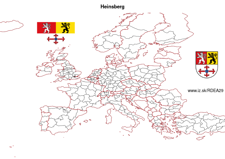 map of Heinsberg DEA29