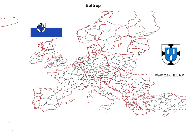 map of Bottrop DEA31
