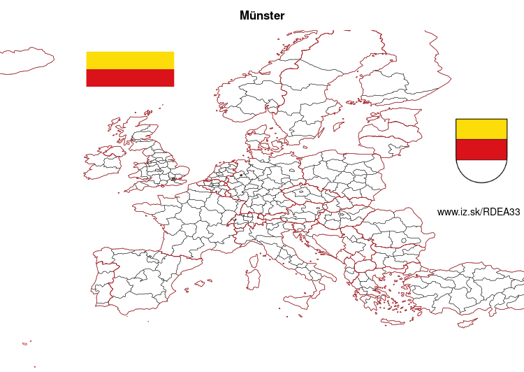 map of Münster DEA33