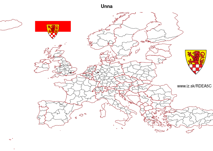 map of Unna DEA5C
