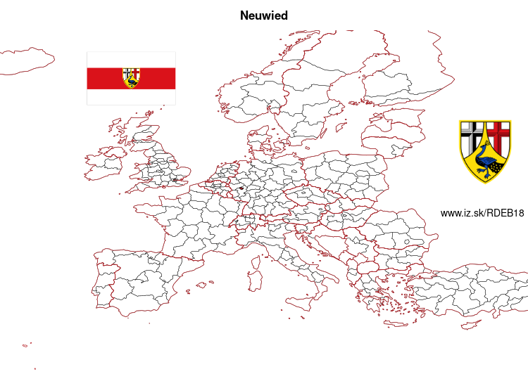 map of Neuwied DEB18