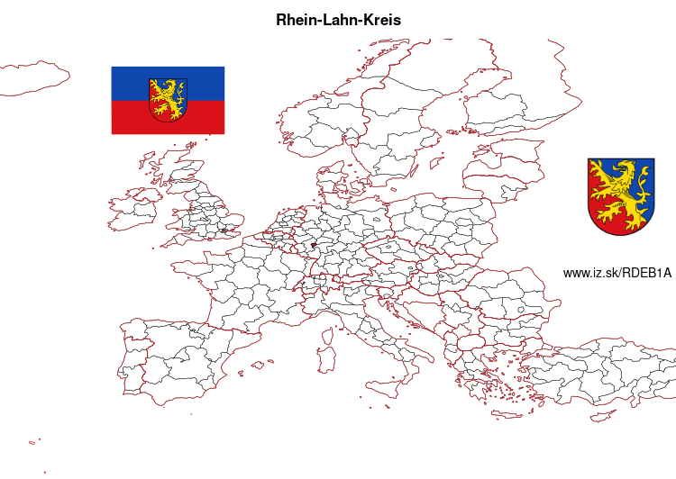 map of Rhein-Lahn-Kreis DEB1A