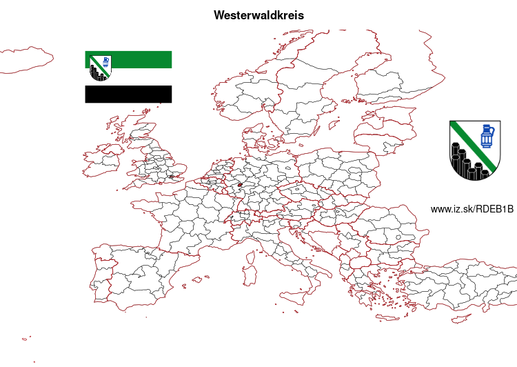 map of Westerwaldkreis DEB1B