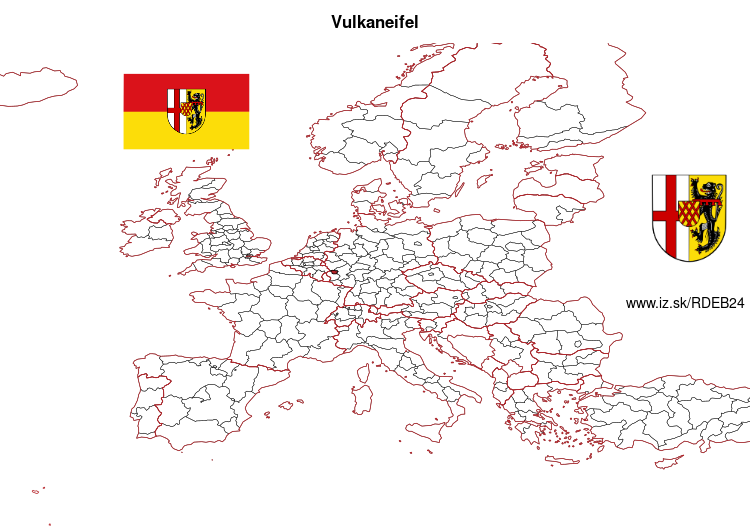 map of Vulkaneifel DEB24