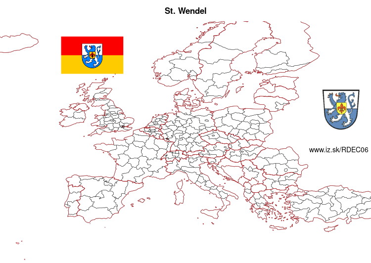 map of St. Wendel DEC06