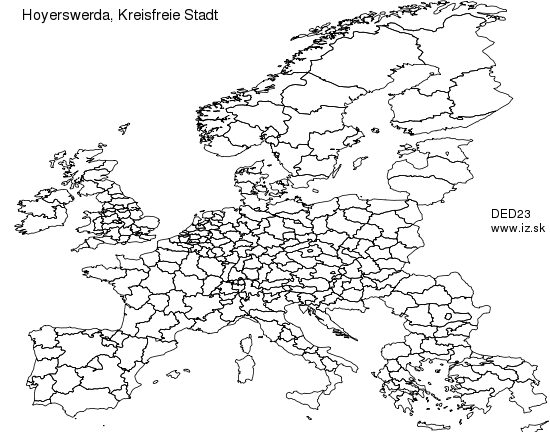 DED23 map