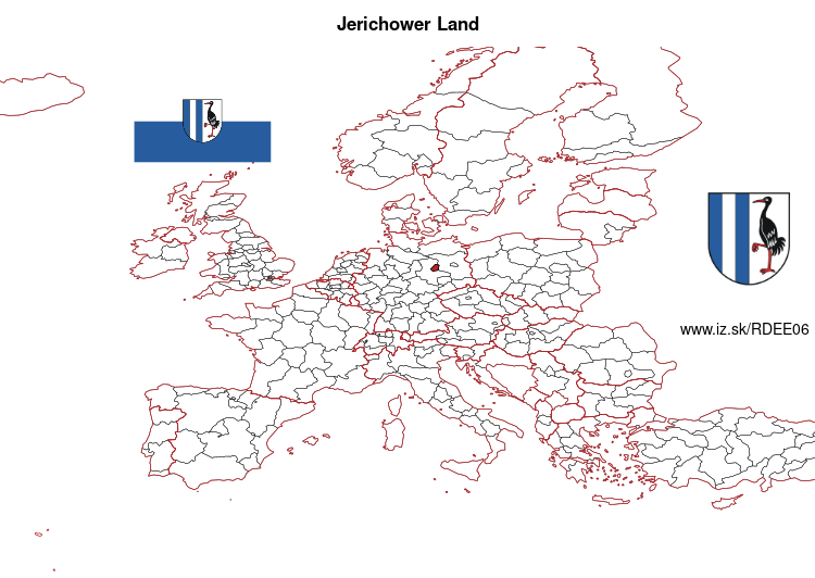 map of Jerichower Land DEE06