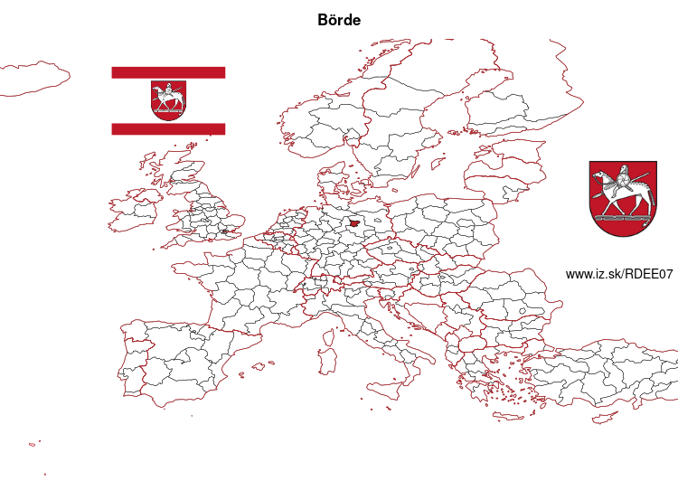 map of Börde DEE07