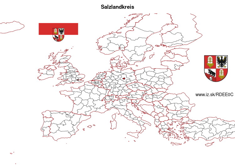 map of Salzlandkreis DEE0C