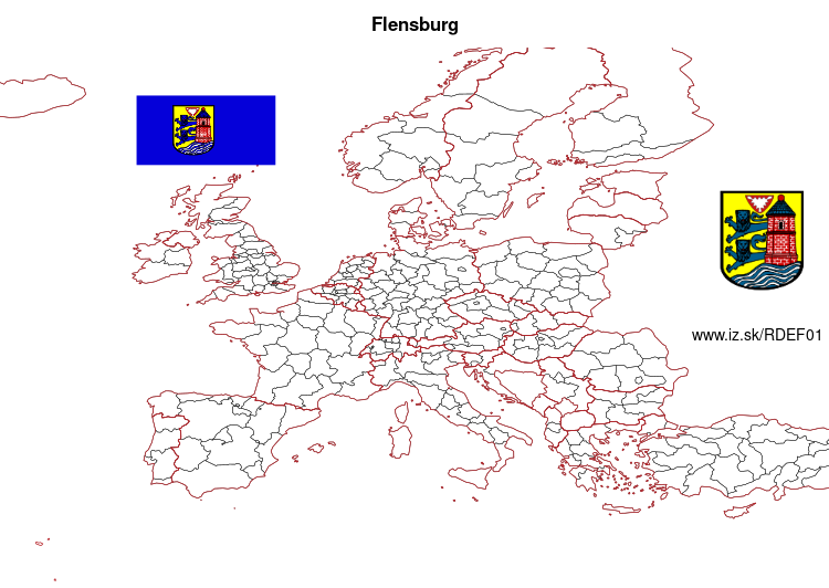 map of Flensburg DEF01