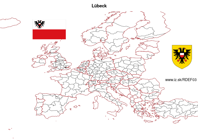 map of Lübeck DEF03