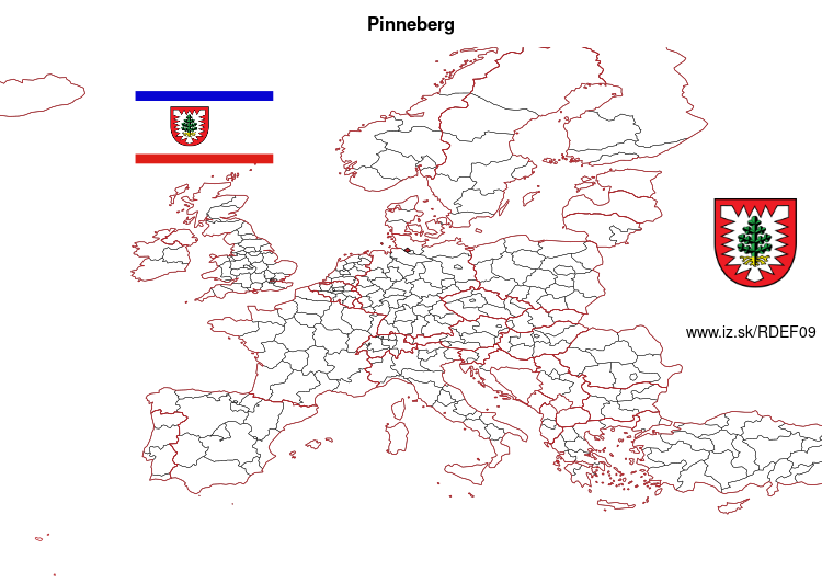 map of Pinneberg DEF09