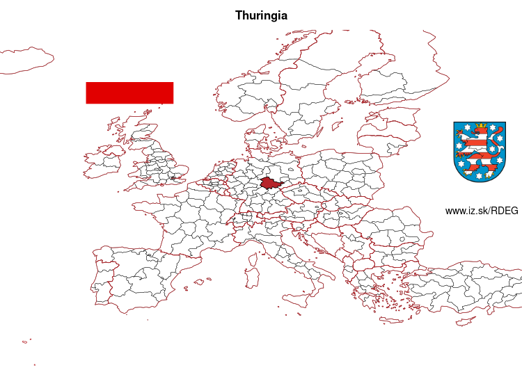 map of THÜRINGEN DEG