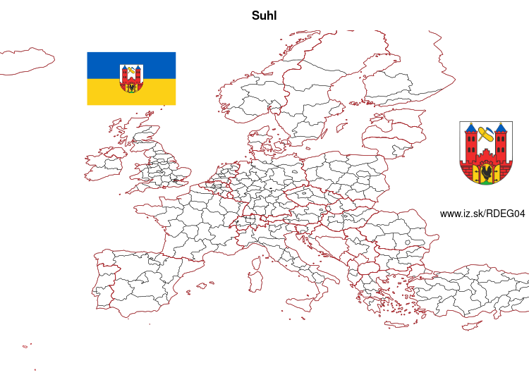 map of Suhl DEG04