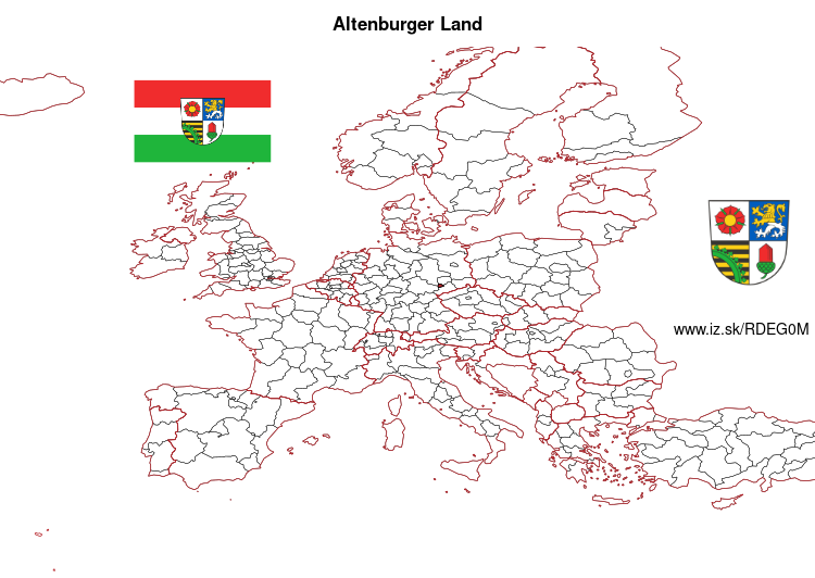 map of Altenburger Land DEG0M