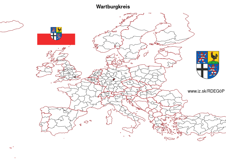 map of Wartburgkreis DEG0P