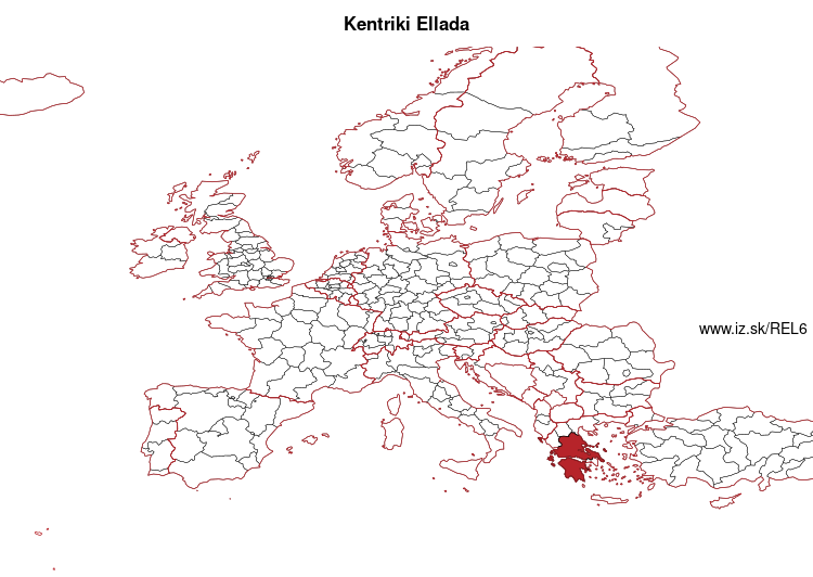 map of Kentriki Ellada EL6