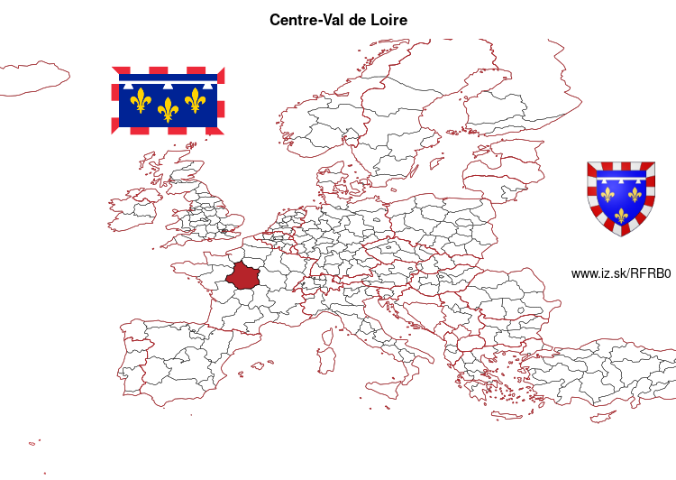 map of Centre-Val de Loire FRB0