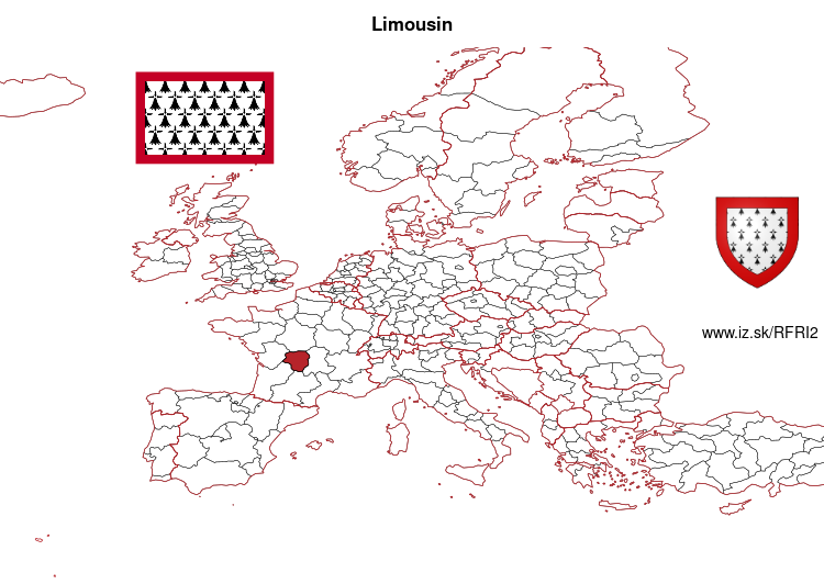 map of Limousin FRI2