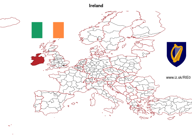 map of Ireland IE0