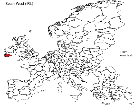 IE025 map