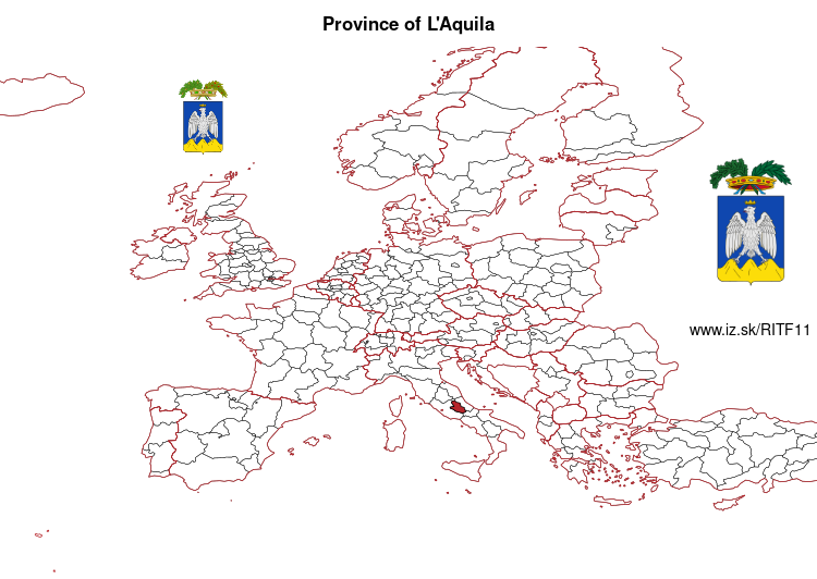 map of Province of L\