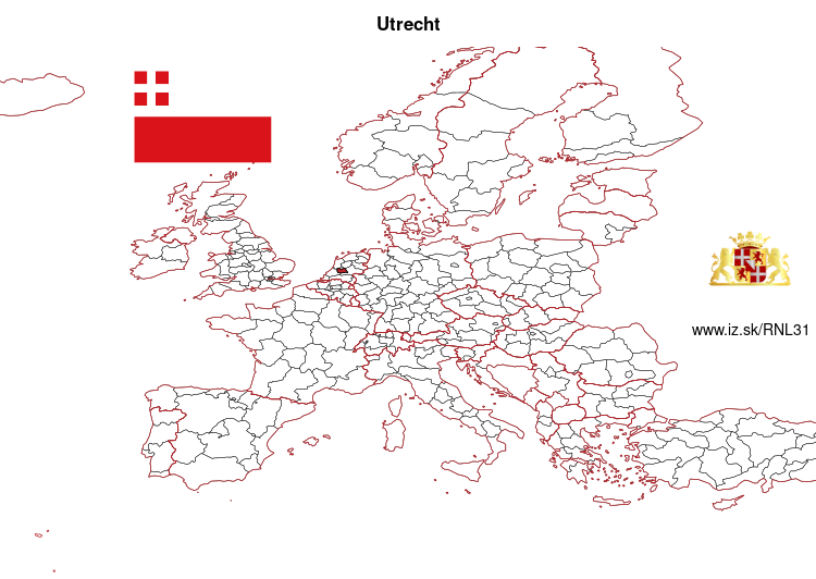 map of Utrecht NL31