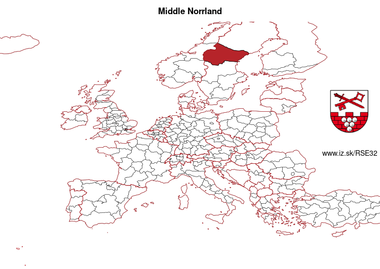 map of Middle Norrland SE32