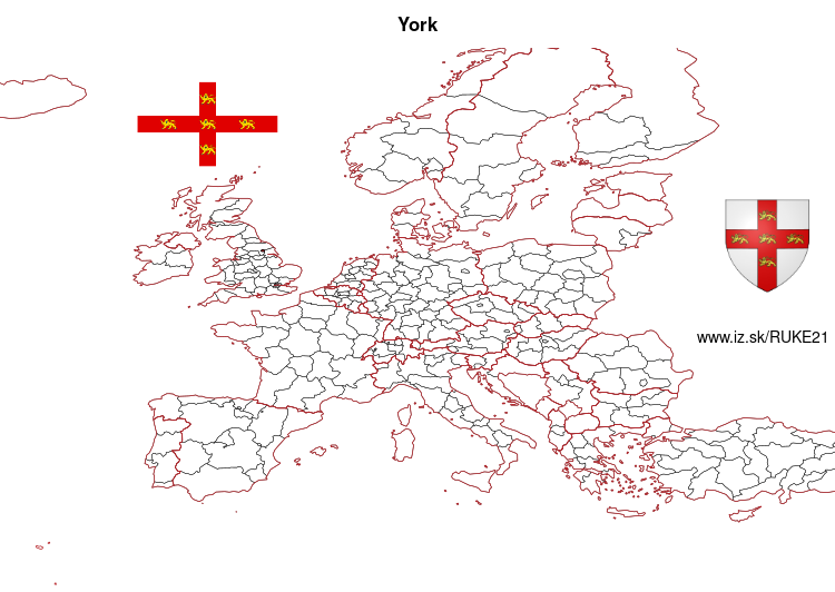 map of York UKE21