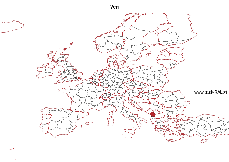 mapka Veri AL01