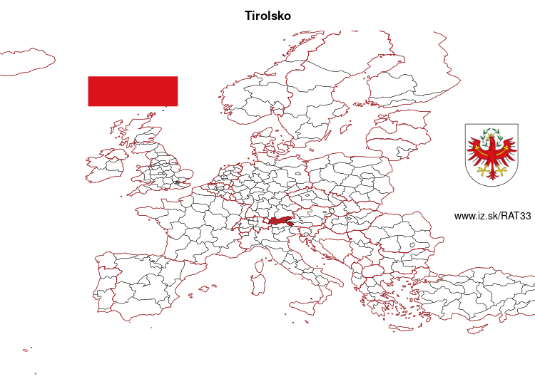 mapka Tirolsko AT33