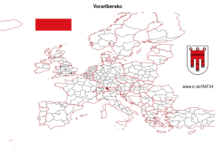 mapka Vorarlbersko AT34