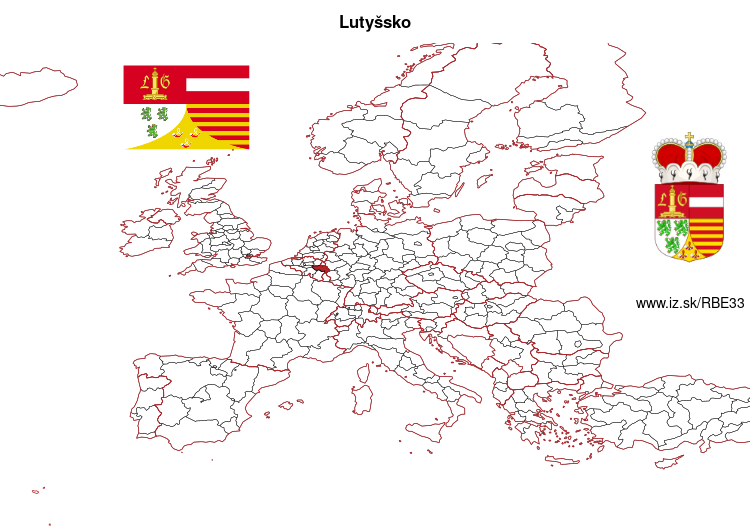 mapka Lutyšsko BE33