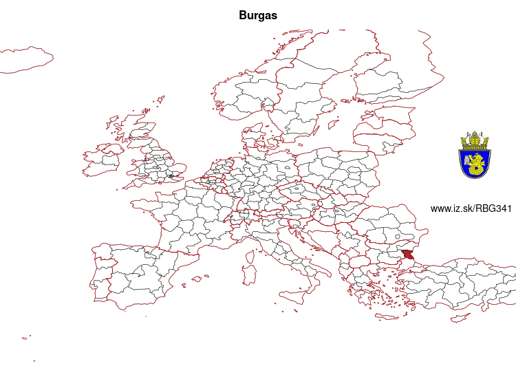mapka Burgas BG341