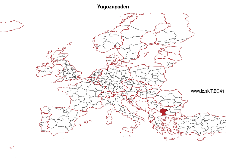 mapka Yugozapaden BG41