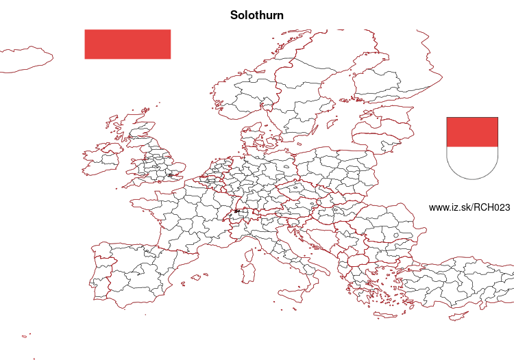 mapka Solothurn CH023