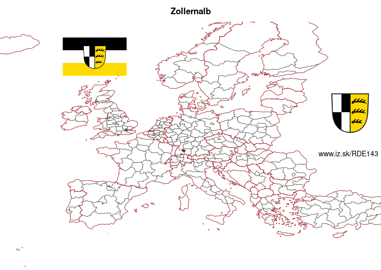 mapka Zollernalb DE143