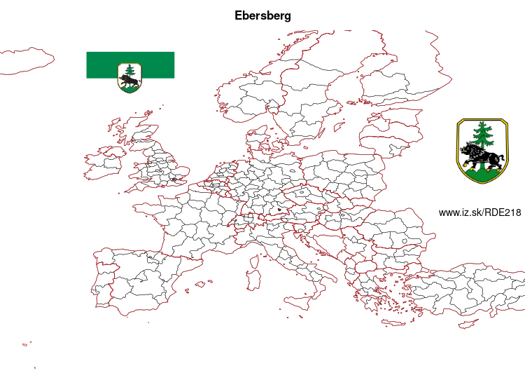 mapka Ebersberg DE218