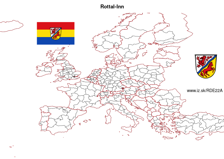 mapka Rottal-Inn DE22A