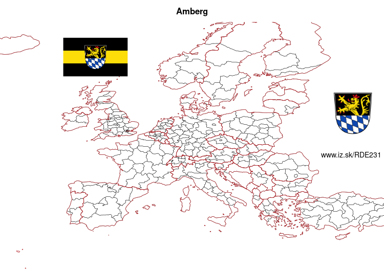 mapka Amberg DE231