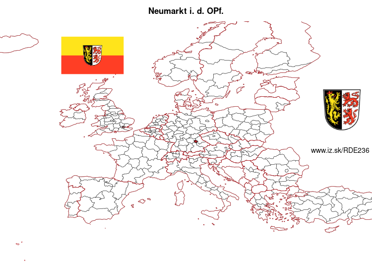 mapka Neumarkt i. d. OPf. DE236