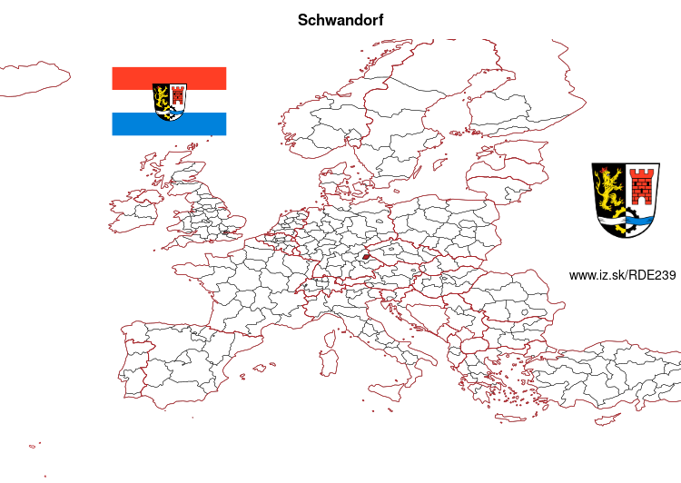 mapka Schwandorf DE239