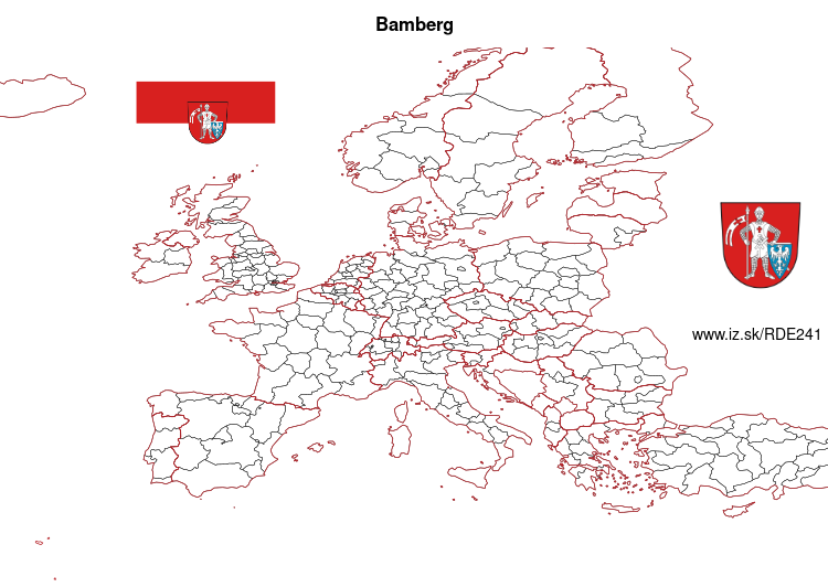 mapka Bamberg DE241