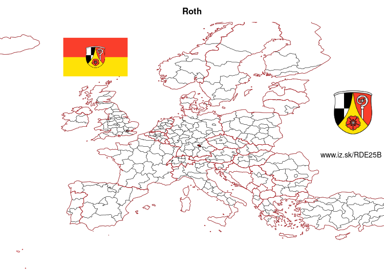 mapka Roth DE25B