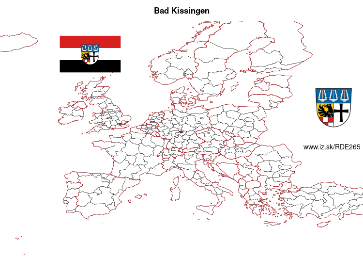 mapka Bad Kissingen DE265