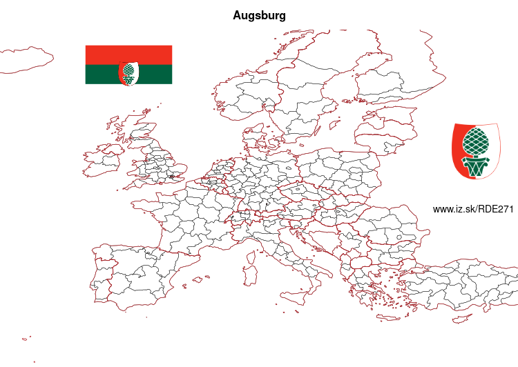 mapka Augsburg DE271