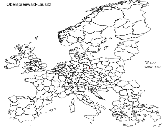 DE427 mapa