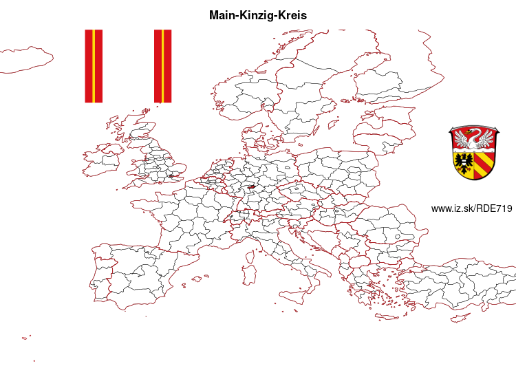 mapka Main-Kinzig-Kreis DE719